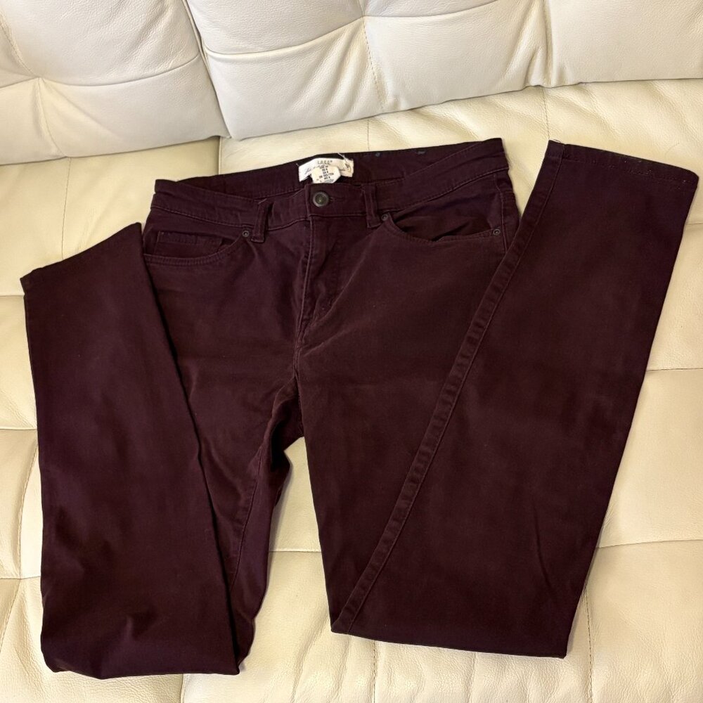 Mid-Rise Slim Straight Leg SuperSoft 5 Pocket Pants